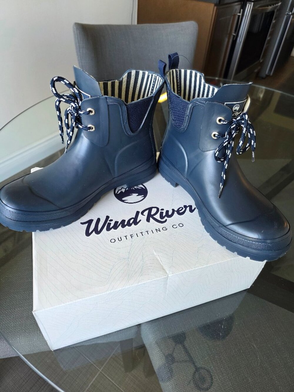 Rubber Ankle Boots